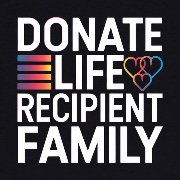 Donate Life Recipient Family by Vector Design Mart